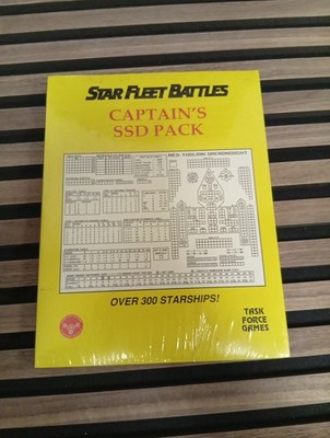 Star Fleet Battles, Captains SSD Pack , Over 300 Starships