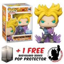 FUNKO POP DRAGON BALL Z SUPER SAIYAN TRUNKS #2198 EXCLUSIVE VINYL FIGURE