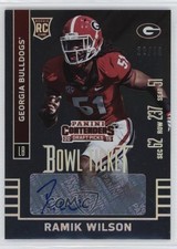 2015 Panini Contenders Draft Picks Bowl Ticket 22/99 Ramik Wilson #241 Auto 3y4