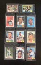 1961 Topps Set Builder Lot(80) Aaron Mays Sandy Koufax Mantle Maris Maz Hi# Sp