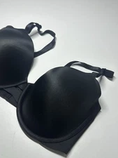 Warners No Side Effects Underarm-Smoothing Underwire Bra 01356 Sze 38D Black