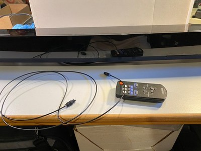 Yamaha YAS-101 Front Surround Sound Bar Speaker w/Optical Cable
