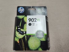 HP902XL BLACK Ink Cartridge HP 902XL SEALED NEW Factory Original OEM Expired 