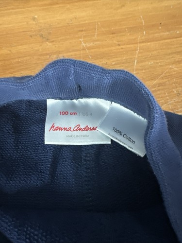 Hanna Andersson Boys Sweat Shorts Lot Of 3 Drawstring Knit Size 100cm / US 4 - Picture 5 of 8
