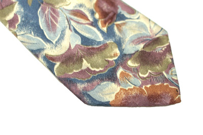 ERRECI Silk tie Made in Italy F86927