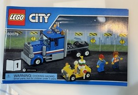 LEGO CITY Training Jet Transporter 60079. 100% Complete. No Box