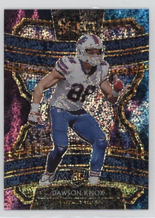 2019 Panini Select Concourse Cosmic Prizm Dawson Knox #32 0my9