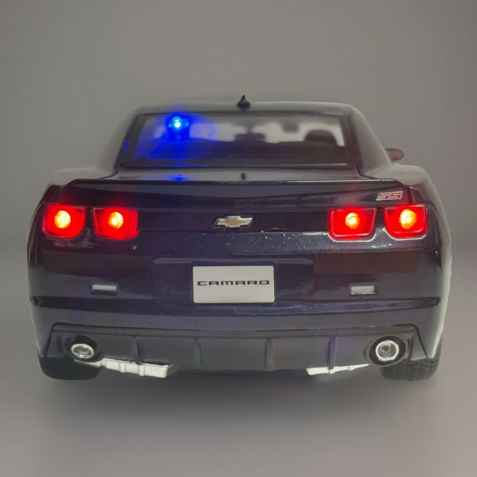 1/18 POLICÍA 2010 sin marca Camaro RS/SS CHP LAPD Trooper FUNCIONANDO LUZ LED NYPD Foto 4 de 4