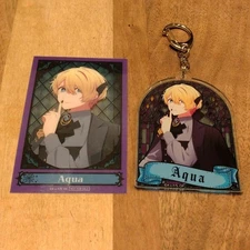 Oshi no Ko Aqua Halloween Acrylic Keychain Fujikyu Highland Collab