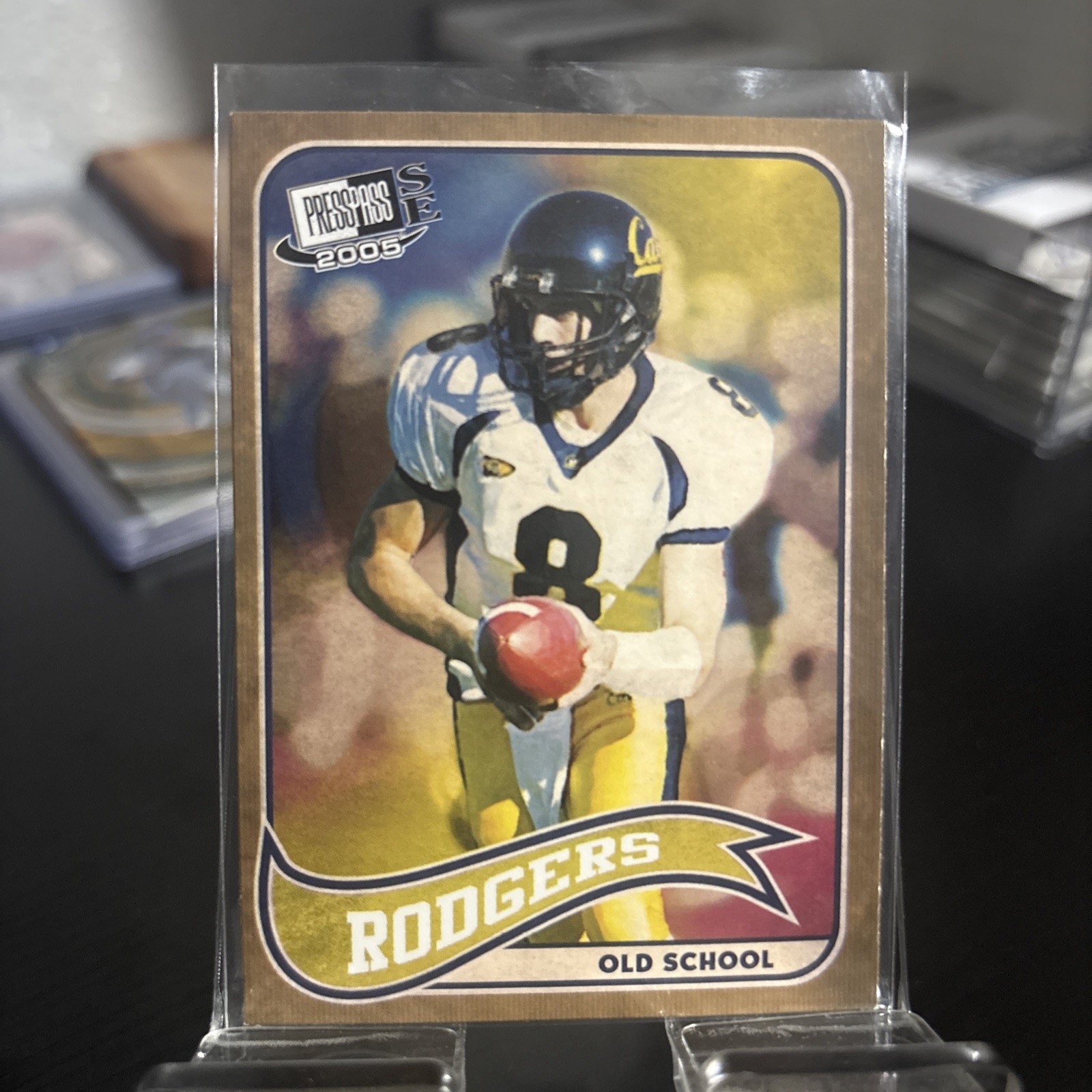 2005 Press Pass SE - Old School Aaron Rodgers #OS 17 (RC)