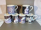 Vintage 1996 Coca-Cola Polar Bear Coffee Mugs 15oz Set of 6 (948)