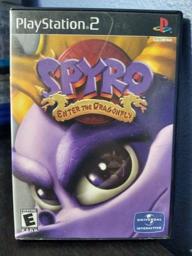 SPYRO ENTER THE DRAGONFLY - PS2 - CIB