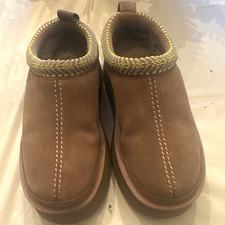 Koolaburra by UGG Women  s Slip-On Slippers Charcoal Gray Faux Fur Lined Sz 7