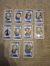 10 Signed Falkirk Scottish Football Cards 2025/26