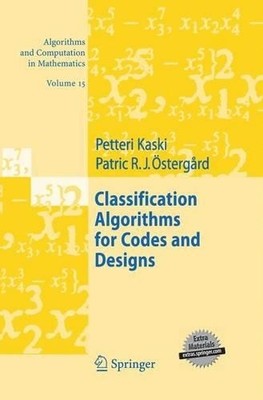 Classification Algorithms for Codes and Designs - 9783642432507