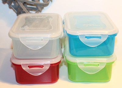 4 Lock & Lock LocknLock  Vorratsdosen  Set  FARB MIX 460 ml / HPL 814