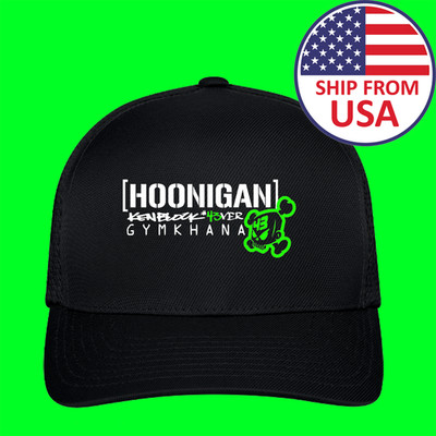 Ken Block 43 Gymkhana Black Hat Baseball Cap Size S/M & L/XL
