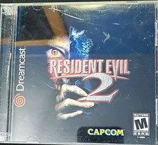Capcom Resident Evil 2 Sega Dreamcast 2000 NTSC-U/C M 2-Disc Case Manual