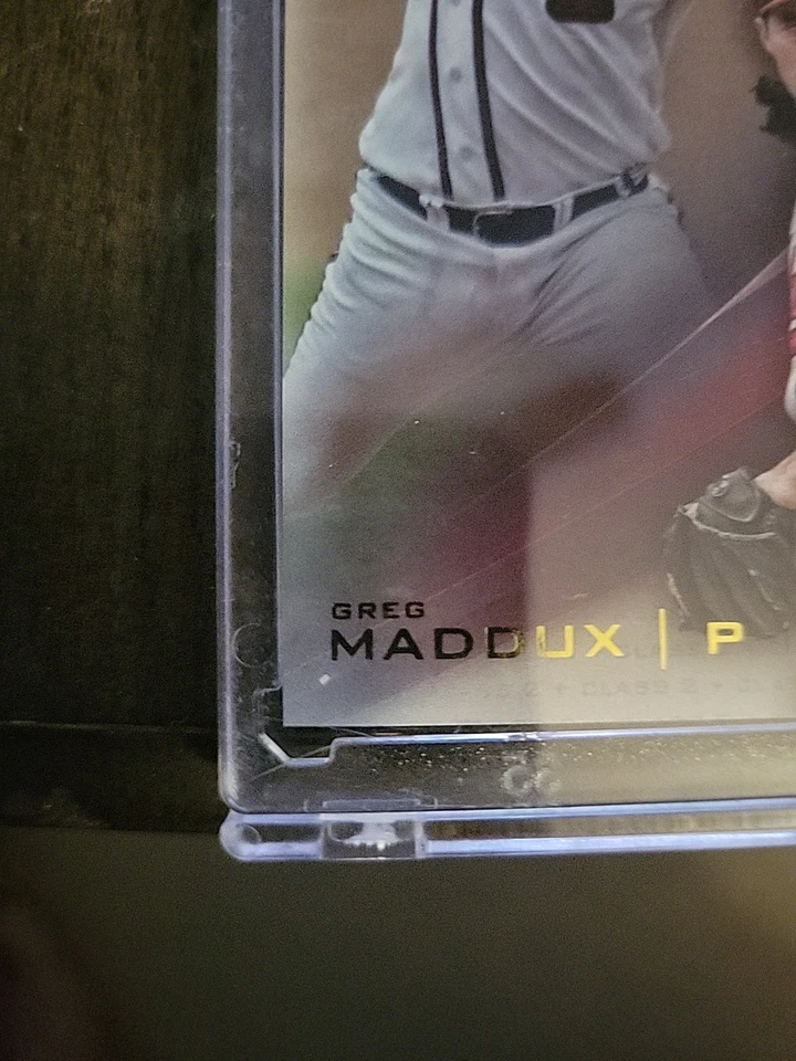 2016 Topps Atlanta Braves Greg Maddux 47/50 - Image 2 of 4