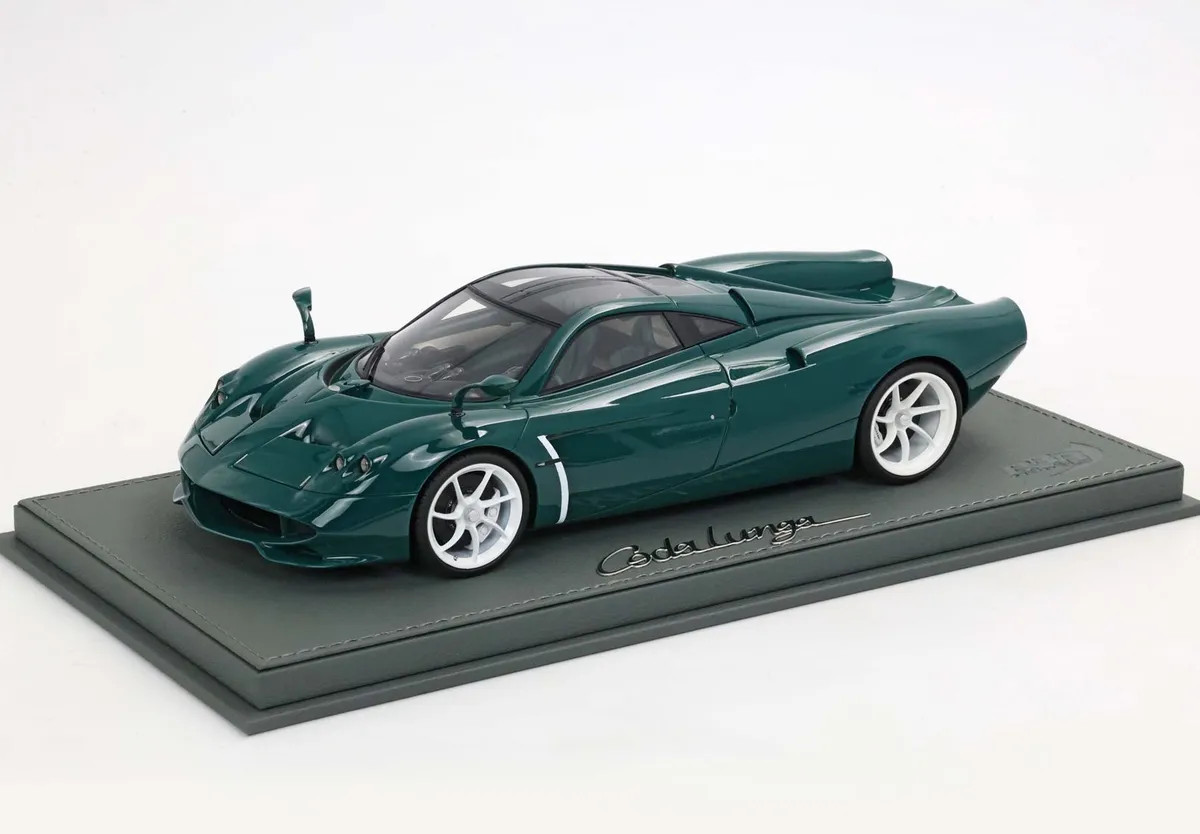 Pagani Huayra Codalunga 1:18 BBR P18228F1 : voiture de collection miniature en résine azzurro