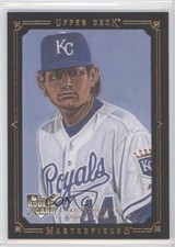 2008 Upper Deck Masterpieces Black Paper Framed Luke Hochevar #74 0l1