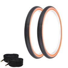 PRO TIRES 26 x 2.125 Black/Orange G-5009 W/TUBES