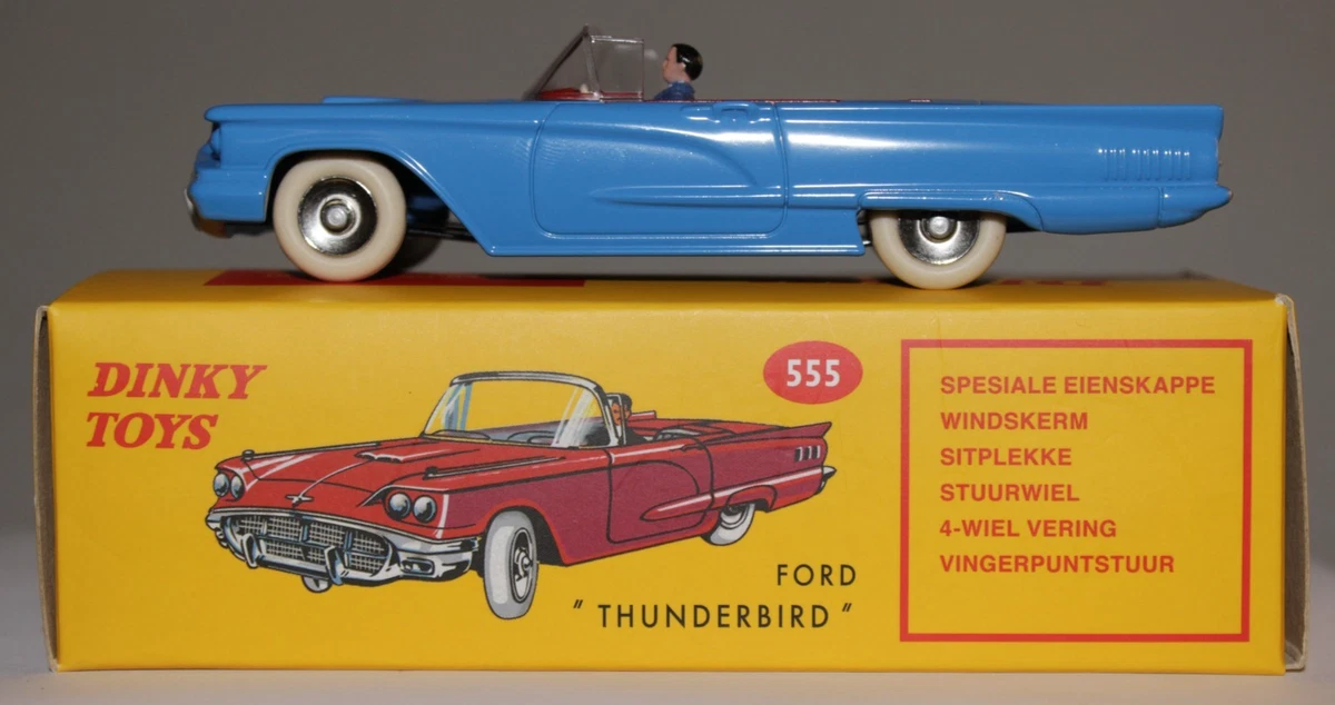 Dinky Toys #555 Ford Thunderbird 1:43 By Norev 2013 - In box