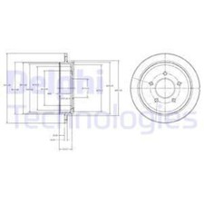 Disque de frein Mazda TRIBUTE