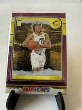 2024-25 Panini NbaHoops Rookie Isaiah Collier #259 Prem. Purple Winter Prizm(RC)