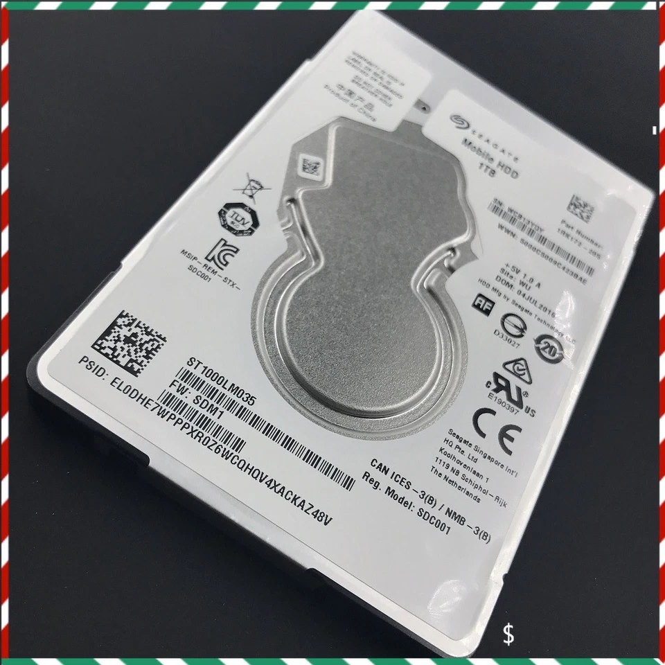 Seagate ST1000LM035 5400RPM 1TB SATA 6.0GB/s 128MB Mobile Festplatten (2,5 inch)