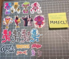 18 PC ICP Insane Clown Posse Sticker Lot Juggalo Holographic Glossy Vinyl GOTJ
