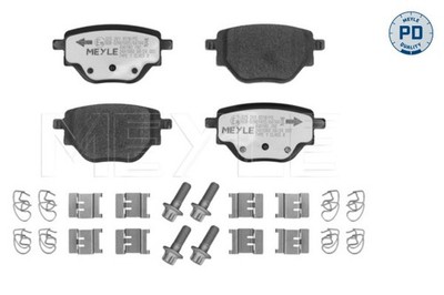 025 261 9518/PD MEYLE brake pad set, disc brake for Citroën, Fiat, Jeep, Opel