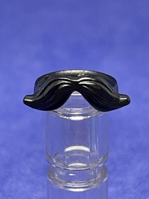 Lego Mini Figur schwarzer Schnurrbart 15439