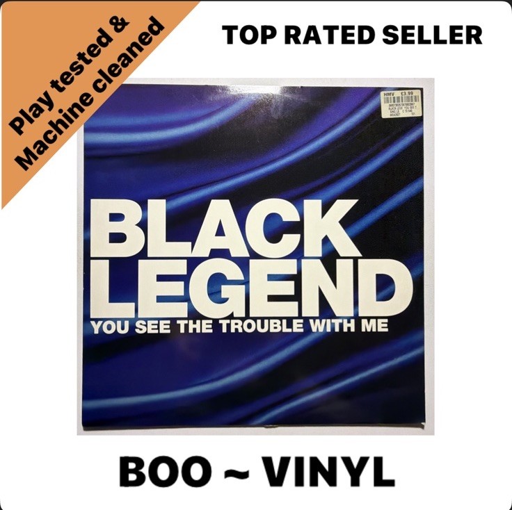 Black Legend You See the Trouble With Me 12"" Vinyl 2000 VG+ / EX