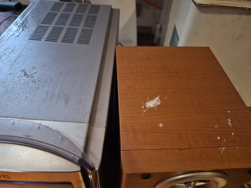 JVC SHELF SYSTEM FS-S57 Stereo AM/FM/AV CD/DVD Changer Player No/Remote - Image 2 of 4