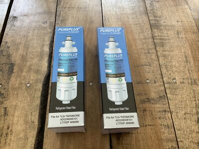 LOT of 2 PUREPLUS PP-RWF1200A Replacement Water Filter for Model: PP-RWF1200A-S