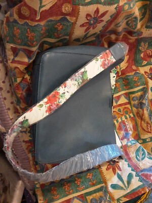 Envy Collection handbag Blue with UK - Main Image