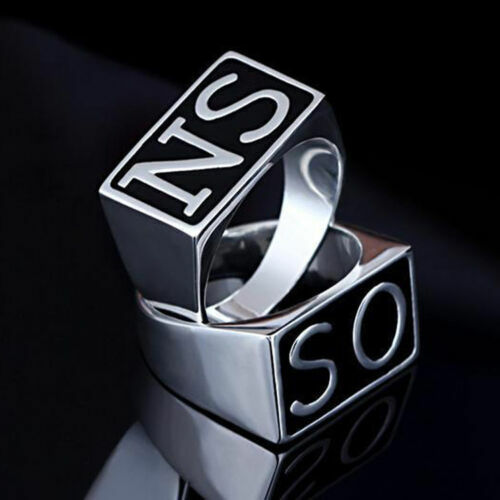 Ring Popular Stainless Steel Wedding SONS Punk Band SO NS Silver Biker Motor Czx - Picture 8 of 12