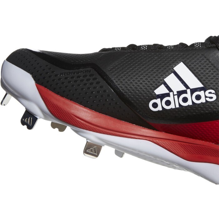 Adidas Baseball Shoes Icon 7 Core Black-White-Team Power Red  display picture 1