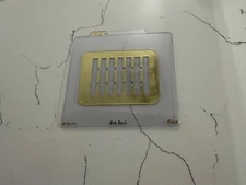 Sizzix Simple Impressions Brass Embossing Folder -- Fence, Picket  38-9530