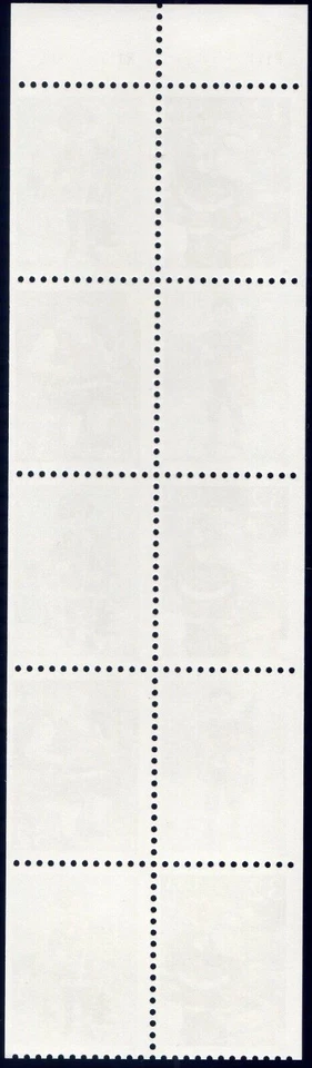 Scott #3007b Santa (1st) & Boy with Tree Booklet Pane Of 10 Stamps w/Tab - MNH - Image 2 of 2