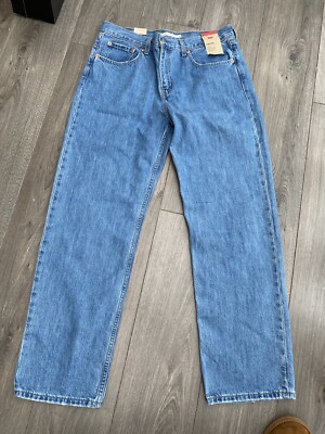 Levi's Women’s Size 31 Low Pro Straight Denim Blue Jean Brand New 34” Waist  UK