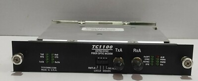 Tccomm TC1100 Fiber Optic Modem TC1100UC-L1-ST-24