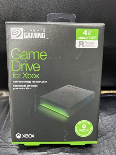 Seagate STKX4000402 4TB External Gaming Hard Drive for Xbox - Picture 1 of 1