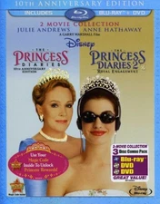 The Princess Diaries: 10th Anniversary Edition 2-Movie Collection (Blu-ray) NEW