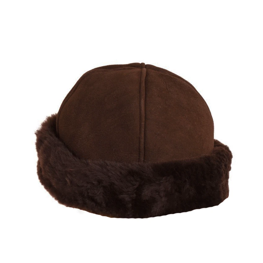 Womens 100% Sheepskin Hat