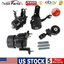 4x Engine Motor Mount For 2007 2008 2009 2010 2011 Toyota Camry LE Sedan 2.4L US