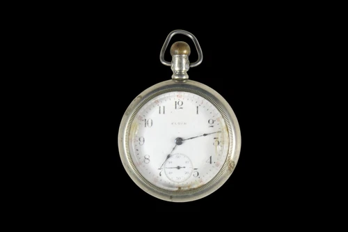 Antique 1909 Elgin National Watch Co. Seven Jewel Pocket Watch Working