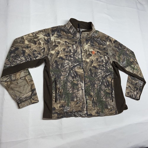 Game Winner Youth XLarge Realtree Xtra Camoflauge Zip Up Fleece Jacket - Picture 2 of 12