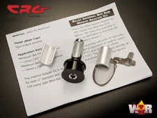 CRG 7/8" Billet Internal Bar End Mirror Adapter Mount For Arrow Hindsight LS 